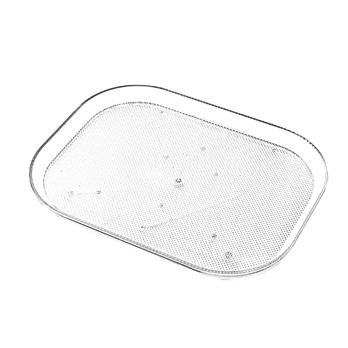 YKX Square Lazy Susan for Refrigerator, Lazy Susan Turntable Organizer for Refrigerator, 15.67'' Countertop Condiment Storage Rack, for Kitchen, Pantry, Cabinet, Dining Table, Refrigerator