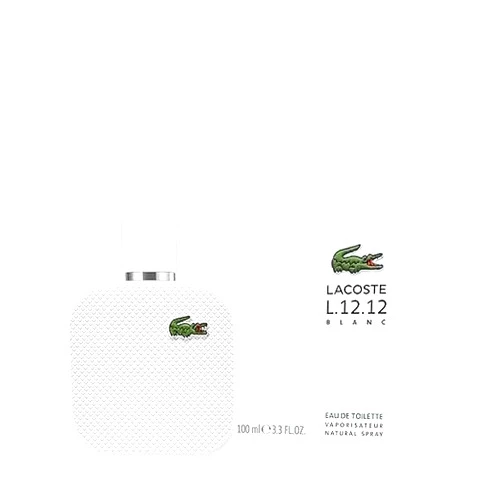 Generic Lacoste L.12.12 Blanc Classic Eau de Toilette Spray for Men 3.3 oz