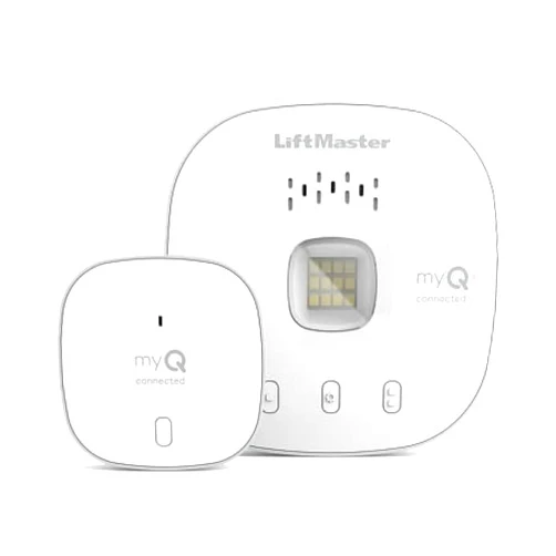 Liftmaster myQ Smart Garage Control - Wireless Garage Hub and Sensor with WiFi & Bluetooth - Smartphone Controlled, 821LMC-S, White