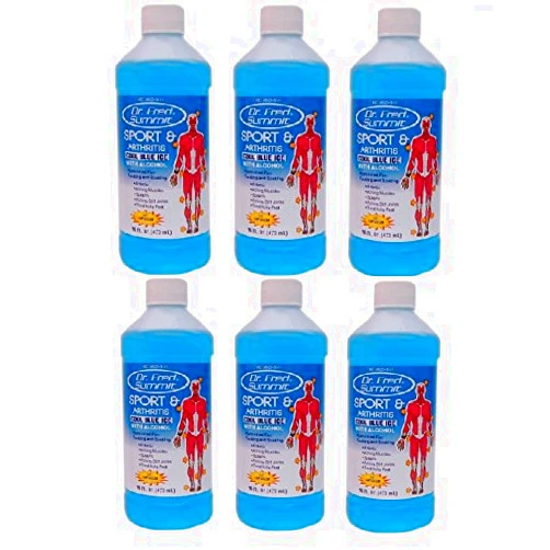 Dr. Fred Summit Dr Fred Summit Arthritis & Sport Cool Blue Ice Rub 16oz ( 6 Pack )
