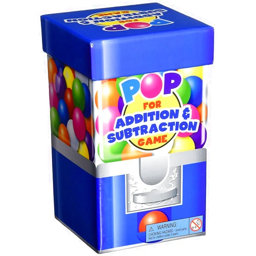 Learning Resources Pop For Addition and Subtraction Math Game, Easter Toys , Classroom and Homeschool Math Games, Math Activities for Kids, 100 Pieces, Grades 1 and up, Ages 6 and up