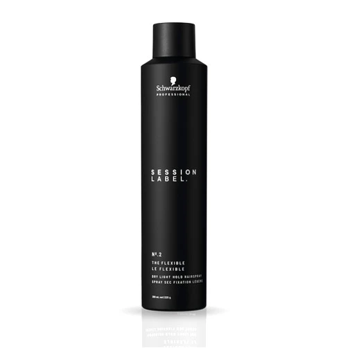 Generic Sch-warz-kop'f Professional Session Label Flexible Hold Hairspray | 300ml, Black