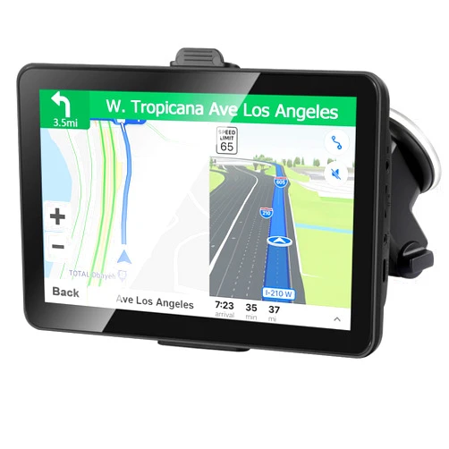 Aonerex GPS Navigation for Car 2024 Maps, Truck GPS 7 Inch Touch Screen Satellite Navigator Commercial Drivers, Speeding Warning, Voice Navigation, POI, Lifetime Map Free Update