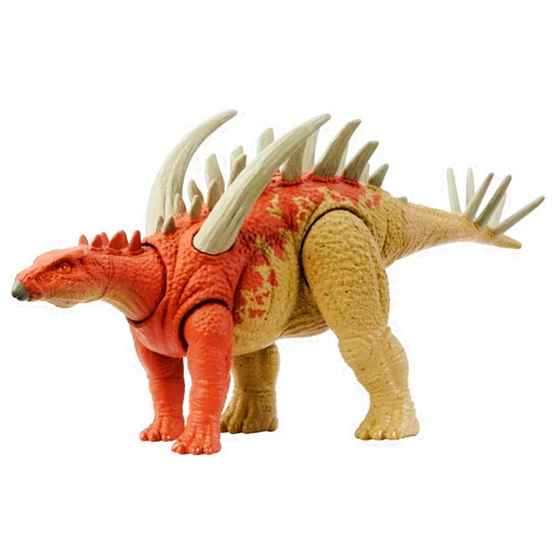 Mattel Jurassic World Strike Attack Dinosaur Toy, Gigantspinosaurus Action Figure with Movable Joints & Strike Motion