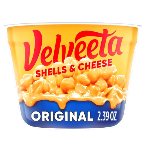 Velveeta Original Shells and Cheese, 2.39 Oz Cup (Pack of 6)