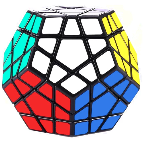 Dreampark 3x3 Megaminx Speed Cube Puzzle Toy, Black