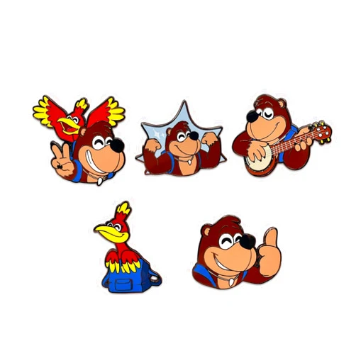 You Tooz Youtooz Banjo Kazooie Pin Set, Official Licensed Banjo Kazooie Pins, Collectors Box Includes 5 Pins By Youtooz Banjo Kazooie Collection