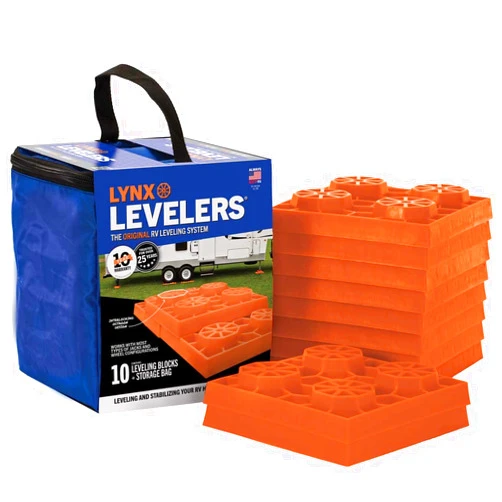 Tri-Lynx 00015 Lynx Levelers - 10 Pack , Orange