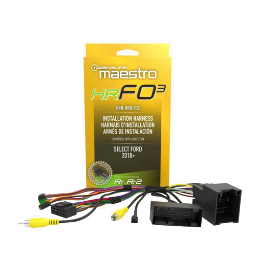 Idatalink Maestro HRN-HRR-FO3 T-Harness for Select Ford Transit 2018+, Replace The Factory Radio While retaining Steering Wheel Controls & Other Functions (ADS-MRR or ADS-MRR2 Module Required)