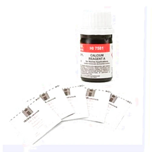 Hanna Instruments Hanna Calcium Reagents, 25 ct. for use with Hanna HI758 Marine Calcium Checker