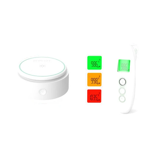 Momcozy Portable Sound Machine for Baby-20 Soothing Sounds & Non-Contact Forehead and Ear Thermometer