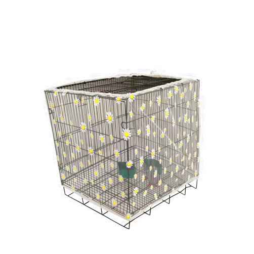 MXJZW Adjustable Bird Cage Net Cover Birdcage Seed Feather Catcher Soft Skirt Guard Birdcage Nylon Mesh Netting forParrot Enclosures, Prevent Scatter and Mess (White 86.6 x 14.17 Inch/ 220x 36 cm)