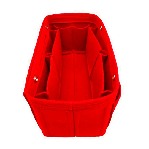 LEXSION Felt Purse Organizer Insert - Multi Pocket Bag in Bag Organizer Shaper