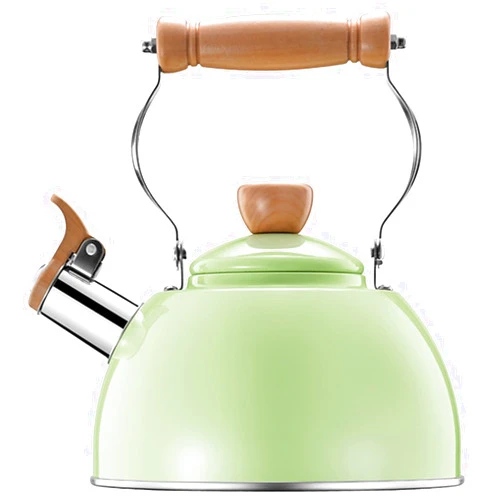 Guuurrrg 2.3Whistling Tea Kettle for Stovetop, Food Safe Stainless Steel Teapot Body with Cool Touch Ergonomic Handle Teakettle