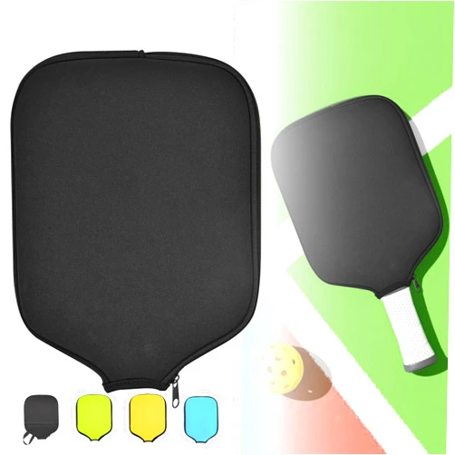 Qujior Pickleball Paddle Cover, Universal Case Size - 8.6 x 12.2 inches Racket Sleeve, Compatible with Most USAPA Standard and Elongated Pickball Paddles