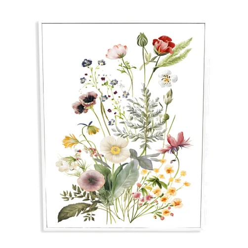 Stupell Industries Subtle Spring Blossoms Framed Giclee Art by Petals Prints Design