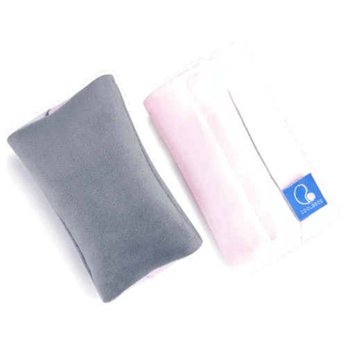 COOLBEBE Car Seat Straps Shoulder Pads for Baby Kids, Super Soft Seat Belt Covers for All Car Seats/Pushchair/Stroller/High Chair(Grey/Pink)