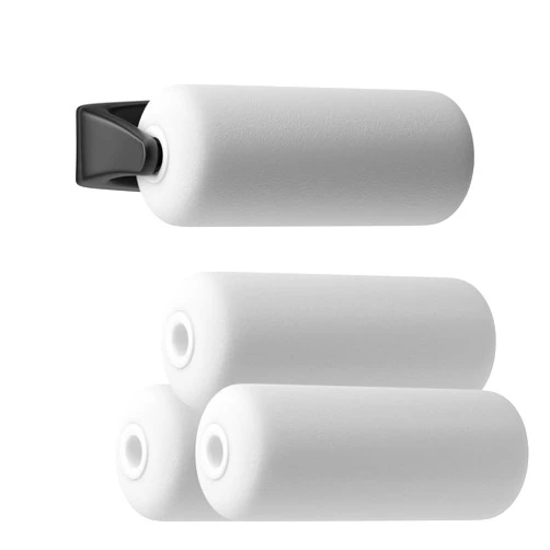 Bearback Lotion Applicator Attachment: Easily Apply Body Lotion|Sunscreen|Self Tanner|Medication. Fits Original Bearback Handle. includes 4 Washable/Re-Usable Foam Rollers. American Small Business
