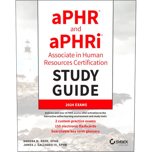 By Sandra M. Reed (Author), James J. Galluzzo III (Author) aPHR and aPHRi Associate in Human Resources Certification Study Guide: 2024 Exams (Sybex Study Guide)
