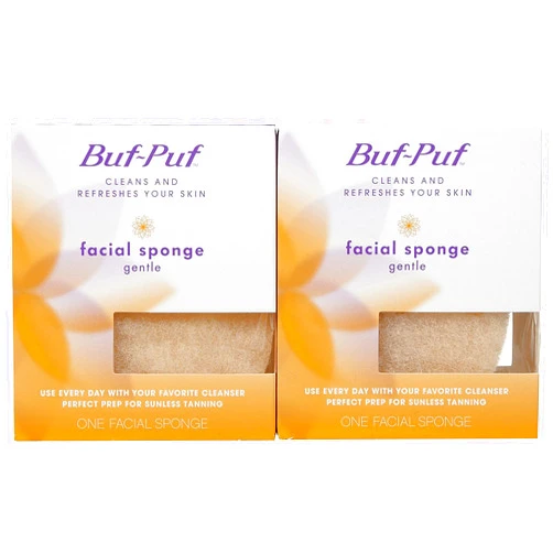 Buf-Puf Gentle Facial Sponge - 2 pk