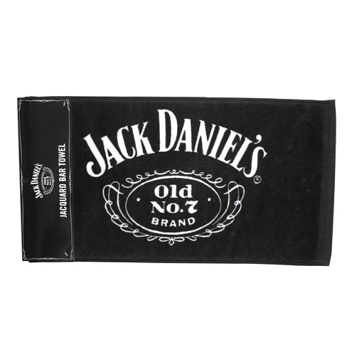 Jack Daniel's Licensed Barware Cartouche Bar Towel
