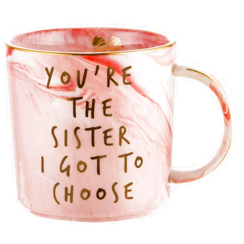 Hendson You're the Sister I Got to Choose - Like Sisters Gifts - Best Friend Friendship Gifts for Women - Funny Best Friend Birthday Gifts for Soul Unbiological Sister, BFF