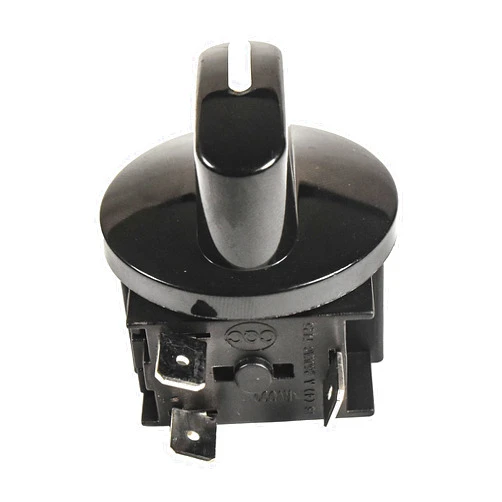 HQRP Heavy-Duty Rotary Switch 3-Position 2-Speed 120V-250V, 15A Fan Heater Speed Selector, UL Listed