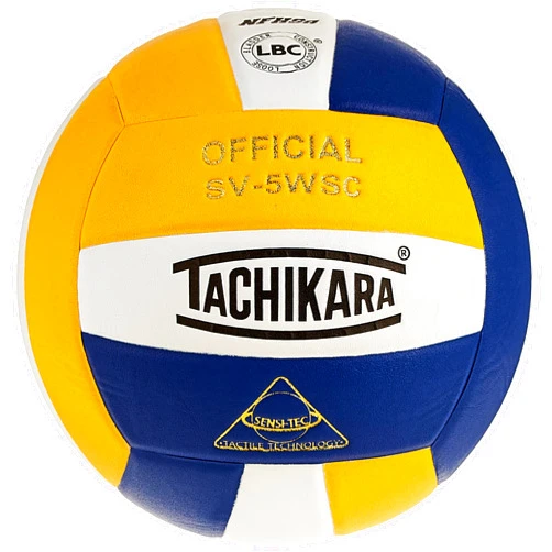 Tachikara Sensi-Tec Composite High Performance Volleyball (Royal/White/Gold)
