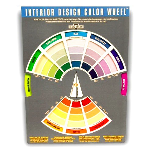 Color Wheel Interior Design Color Wheel Helps You Harmonize Your Interior Design Projects.
