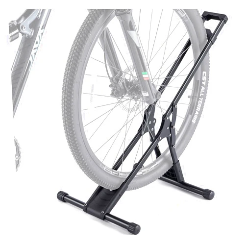 CHEPARK Bike Floor Stand Rack- Indoor Bike Stand for Garage/Home - Bike Storage Bicycle Parking Rack Fit 20”-29” Mountain Road Bikes (1 Bike Rack)