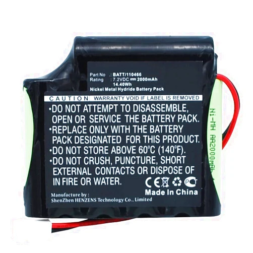 Synergy Digital Medical Battery, Compatible with Cefar Muscle Stimulator Myo, Myo 4 Max, MYO REH AB4, Rehab 4, Stimulator Musculaire Myo Medical Battery (7.2, Ni-MH, 2000mAh)