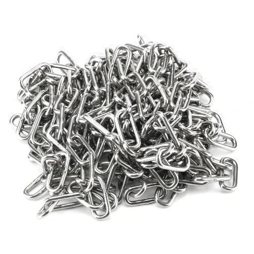 ZEONHEI 20 Feet x 5/32 Inch Stainless Steel Chain Link, Heavy Duty Chain Links, Rust Proof Coil Chain Metal Utility Chain for Clothesline, Hanging Swing, Chain Hardware, 500 lbs Work Load