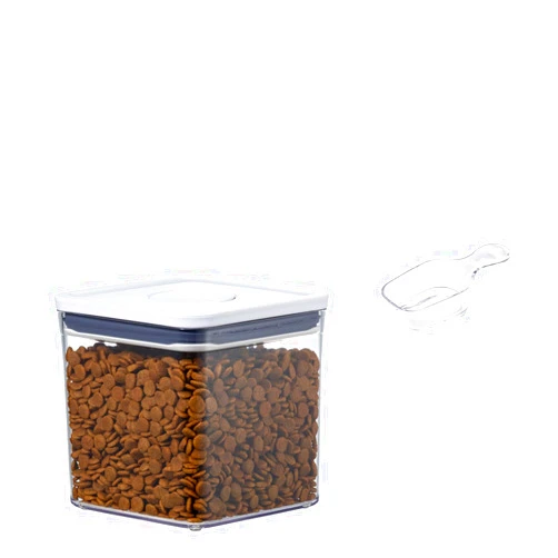 OXO Good Grips POP Container Coffee Scoop, Clear & Good Grips POP Container - Airtight Food Storage - 2.8 Qt for Rice, Sugar and More
