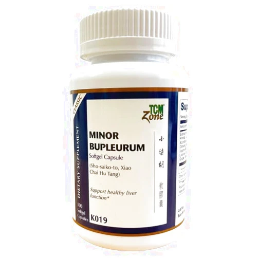 TCM ZONE® Minor Bupleurum Formula (Xiao Chai Hu Tang) Liver and GI Support* 100 All Natural Softgel Capsules