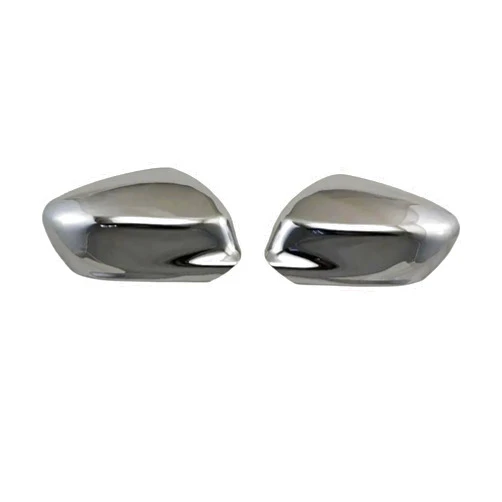 JaLch 2PCS ABS Chrome Plated Door Mirror Covers Car Accessories Modifiion，Compatible for Peugeot 301 2013-2018