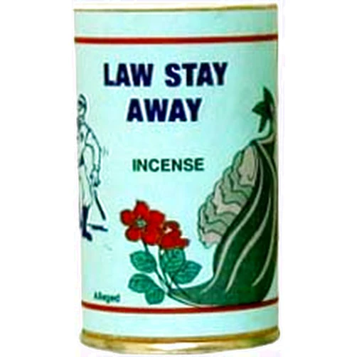 INDIO 7 Sisters Incense Powder Law Stay Away