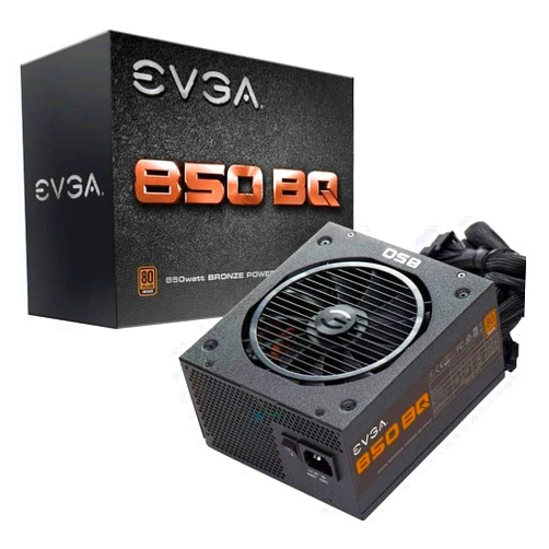 EVGA 850 Bq, 80+ Bronze 850W, Semi Modular, 5 Year Warranty, Includes Free Power On Self Tester, Power Supply 110-BQ-0850-V1