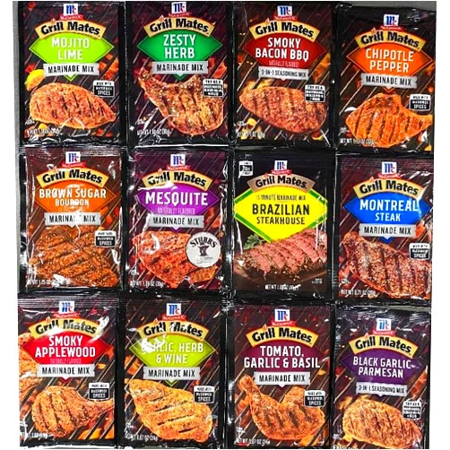 Generic Special 12 VARIETY #3 (Marinades,Seasoning Mix & Rubs) (Variety #1)
