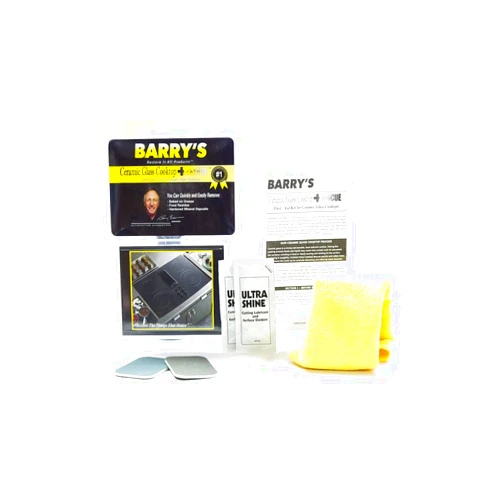 Barry's Restore It All Products - Ceramic Glass Cooktop Rescue Kit | Easily and Safely remove: Baked-on Deposits, mineral deposits and MORE!