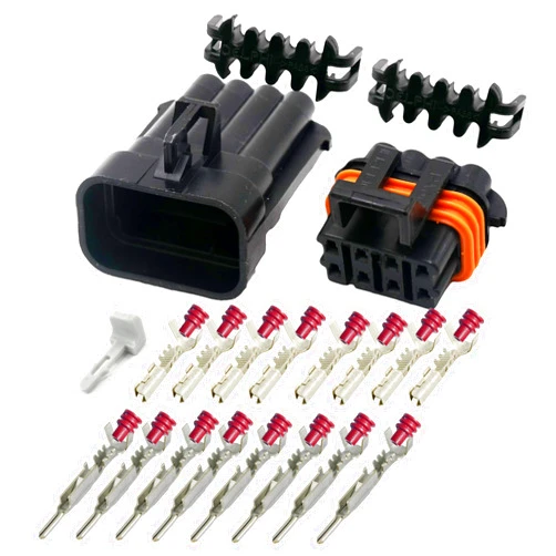ELITE.CITI Metri-Pack 150 Series 8-Way Connector w/16 18 AWG Sealed 16 V & 14 amps