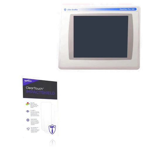 BoxWave Screen Protector Compatible with Allen Bradley PanelView Plus 6 1000 - ClearTouch ImpactShield (2-Pack), Impenetrable Screen Protector Flexible Film