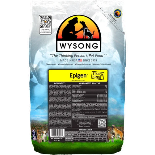 Wysong Epigen Canine/Feline Dry Diet - Dog/Cat Food- 5 Pound Bag (WDCFE5)