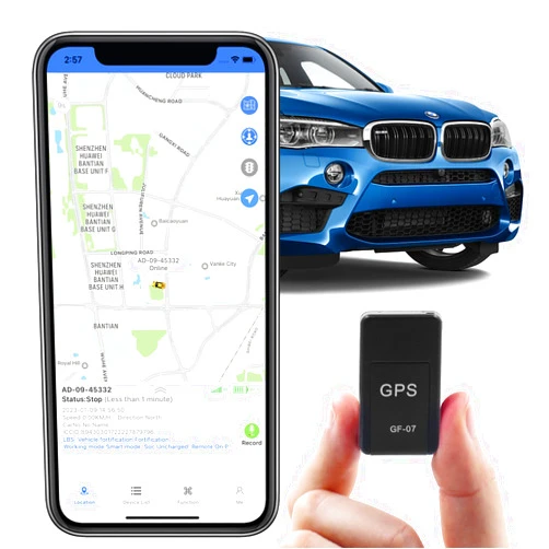KDNRHE GPS Tracker for Vehicles, Mini Magnetic GPS, Real Time Car Locator, GSM SIM GPS Tracker for Vehicle, Easy to Use, Full USA Coverage, No Hidden Fee