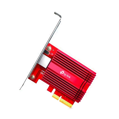 TP-Link 10GB PCIe Network Card (TX401)-PCIe to 10 Gigabit Ethernet Adapter,Supports Windows 11/10/8.1/8/7, Servers 2019/2016/2012 R2, and Linux, Including a CAT6A Cable