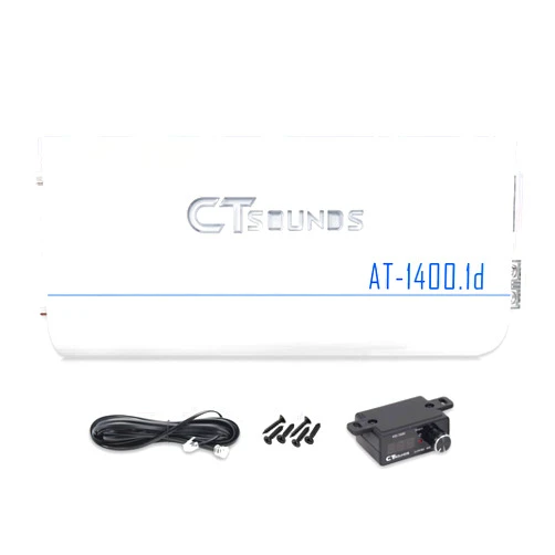 CT Sounds ATv2-1400.1d 1800 Watt Strappable Class D Car Monoblock Amplifier