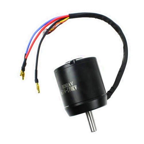 Mingchuan 6374 170KV High Efficiency Brushless Motor 2800W 24V/36V for Four-Wheel Balancing Scooters Electric Skateboards (NO Motor Holzer)