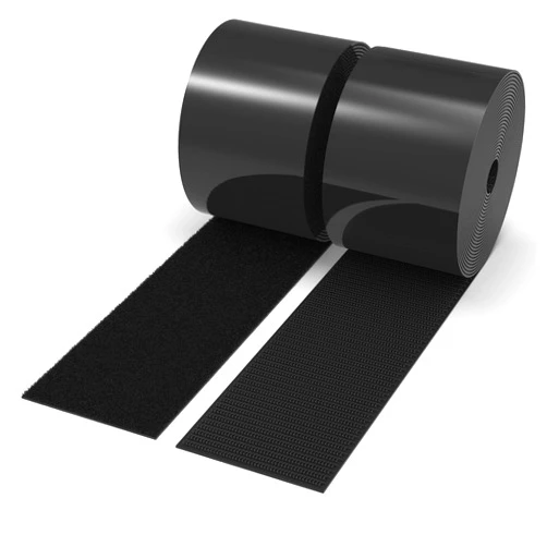 GorillaGrit Self-Adhesive Hook and Loop Tape - 15ft x 2 inch Wide - Heavy Duty Sticky Back Tape Fastener