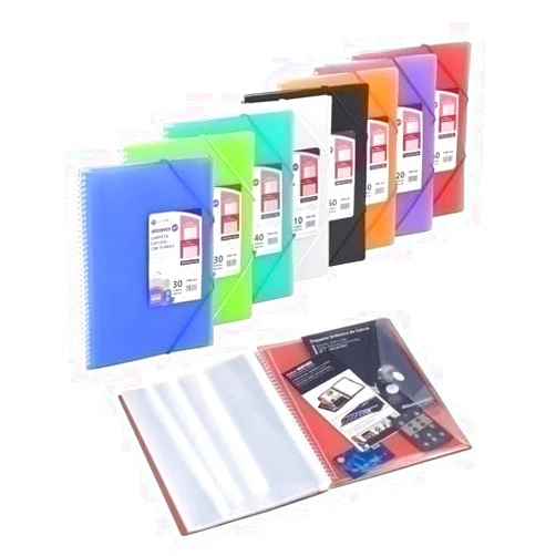 Carchivo Archivex Star Spiral Binder 60 Pockets Green