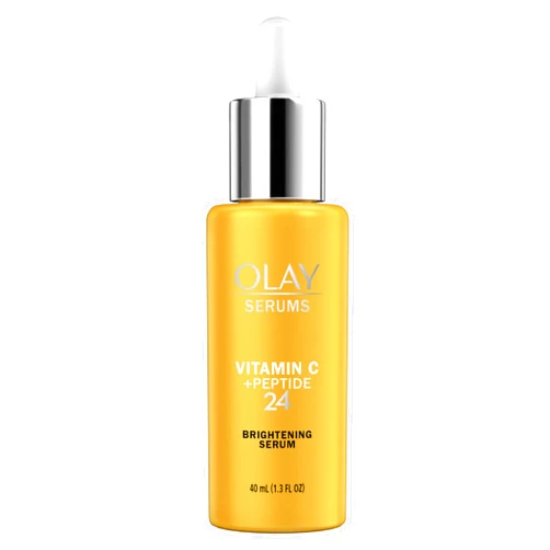 Olay Vitamin C + Peptide 24 Brightening Face Serum + Whip Moisturizer Travel/Trial Size Gift Set