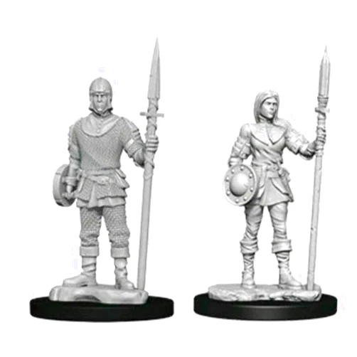 WizKids Deep Cuts Unpainted Miniatures: Wave 10: Guards
